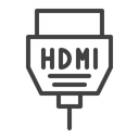 HDMI cord icon