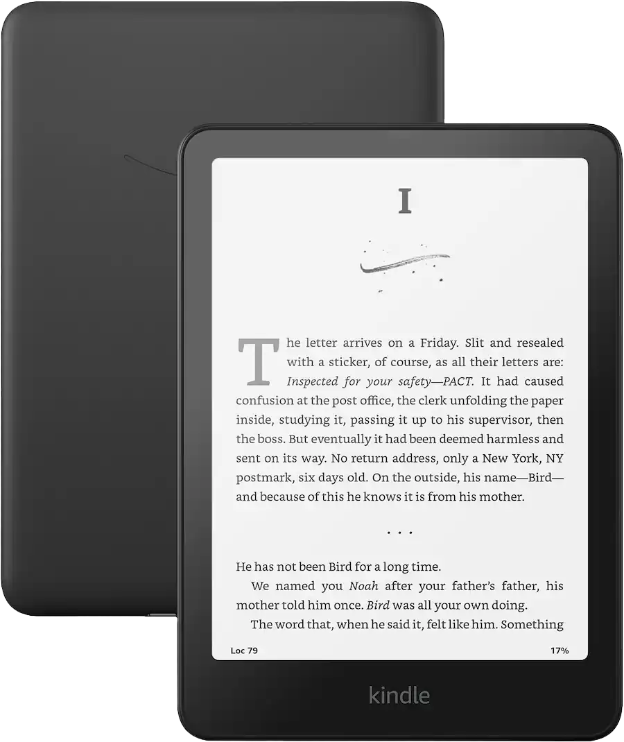 Image of a Kindle e-reader